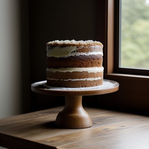 Honey & Whisky Cake (Scottish recipe image