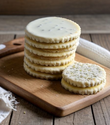 Honey and Lemon Balm Tea Biscuits recipe image