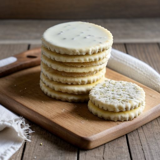 Honey and Lemon Balm Tea Biscuits recipe image