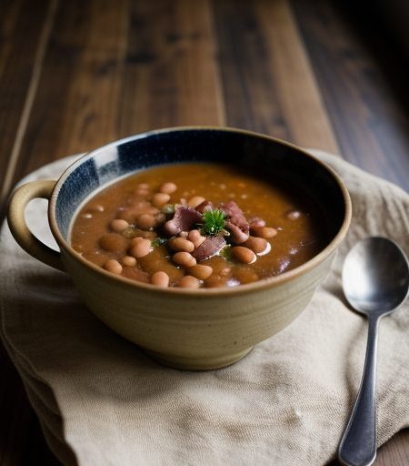 Hoosier Bean Soup recipe image