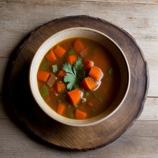 Hortosoupa (Vegetable Soup recipe image