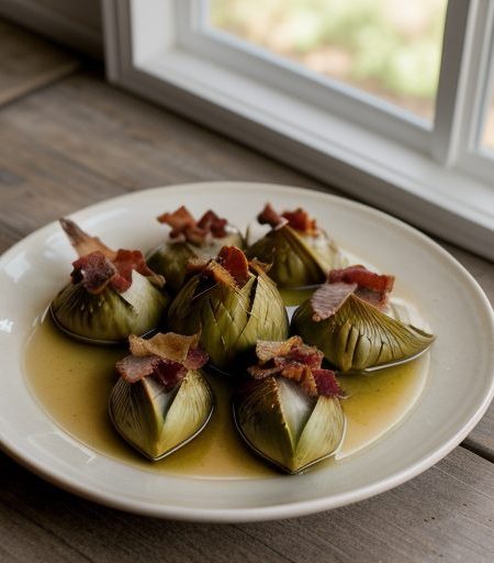 Hot Artichoke Appetizers. recipe image