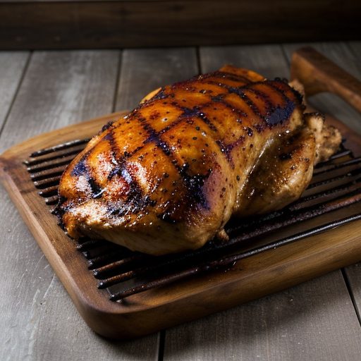 Hot Barbecued Chicken recipe image