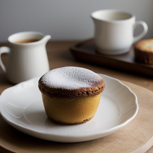Hot Brown Bread Souffle recipe image