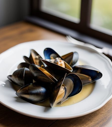 Hot Buttered Mussels recipe image