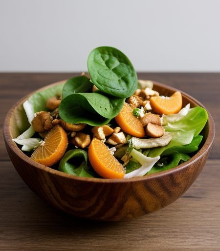 Hot Cashew Chicken Salad recipe image