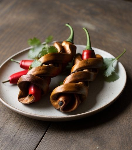 Hot Chile Pepper Twists Abm recipe image