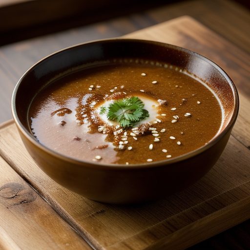 Hot Chili Beef & Onion Soup - Yukkai Jang K recipe image