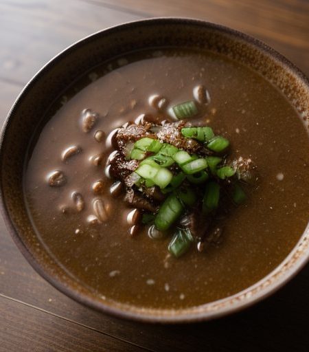 Hot Chili Beef and Onion Soup - Yukkai Jang K recipe image