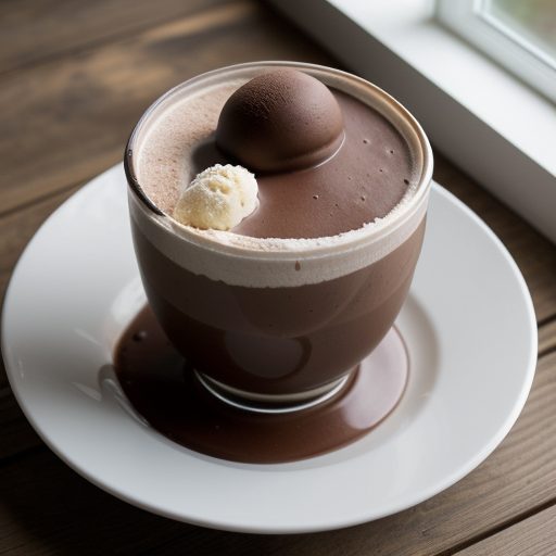 Hot Chocolate Float recipe image