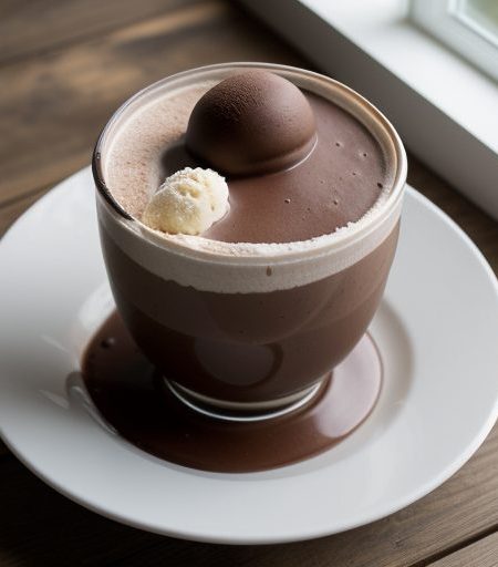 Hot Chocolate Float recipe image