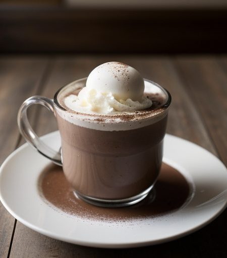 Hot Chocolate Float recipe image