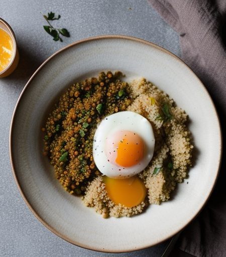 Hot Couscous Breakfast recipe image