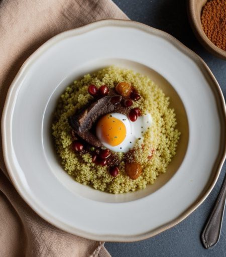 Hot Couscous Breakfast Ww recipe image