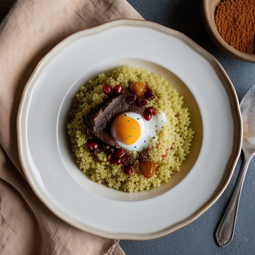 Hot Couscous Breakfast Ww recipe image