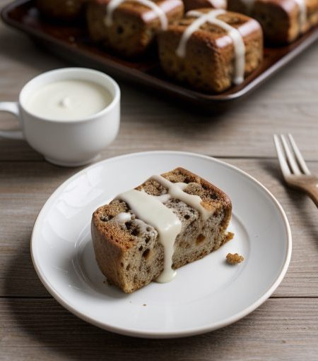 Hot Cross Buns Glaze recipe image
