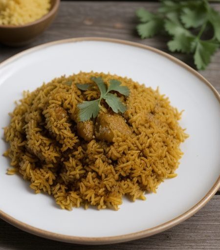 Hot Curried Rice recipe image