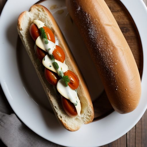 Hot Dog Provencale recipe image