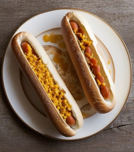Hot Dogs Revisited (Glamour Dogs by Brigitte recipe image