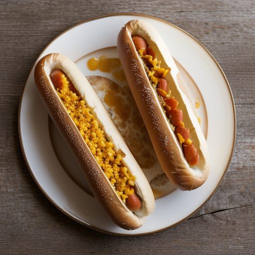 Hot Dogs Revisited (Glamour Dogs by Brigitte recipe image