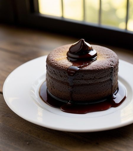 Hot Fudge Cake With Sauce recipe image