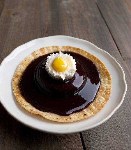 Hot Fudge Sauce for Dessert Tostada recipe image
