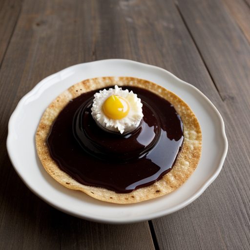 Hot Fudge Sauce for Dessert Tostada recipe image