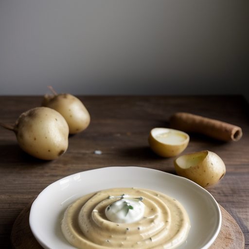 Hot Garlic Mayonnaise With Potatoes-Patatas C recipe image
