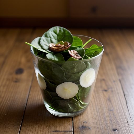 Hot Japanese Spinach Salad recipe image