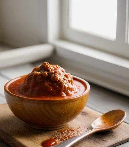 Hot Meat Balls Sauce recipe image