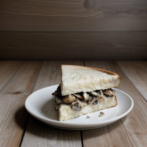 Hot Mushroom Sandwich Filling recipe image