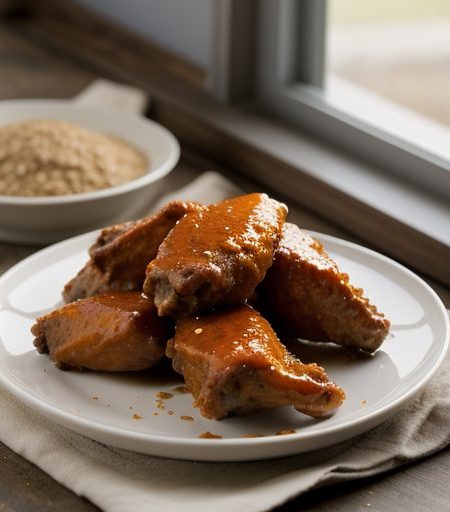 Hot 'N Sassy Buffalo "Wings" recipe image
