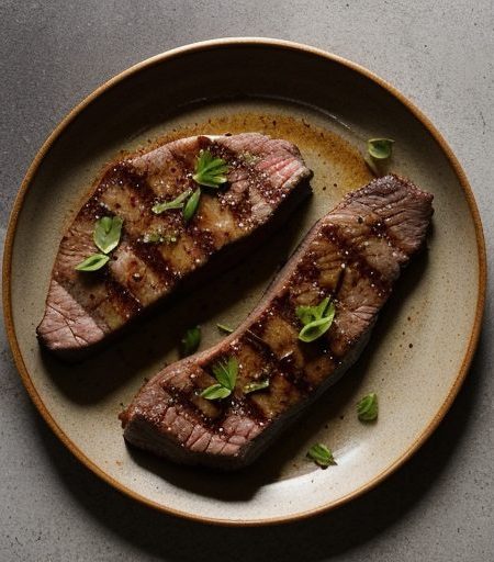 Hot 'N Spicy Beef Steaks recipe image