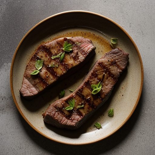 Hot 'N Spicy Beef Steaks recipe image
