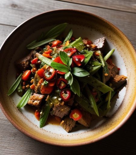 Hot 'N Spicy Salad Sizzler recipe image
