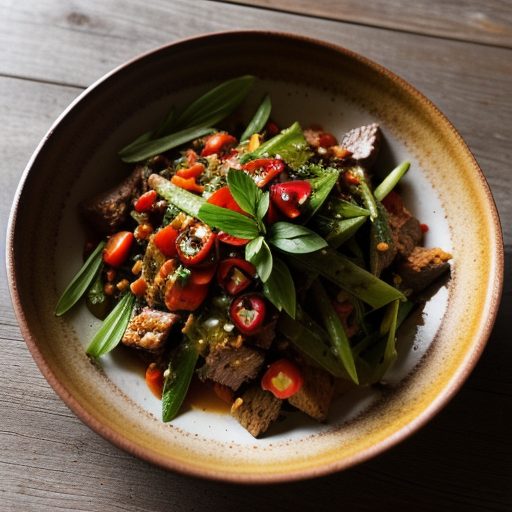 Hot 'N Spicy Salad Sizzler recipe image
