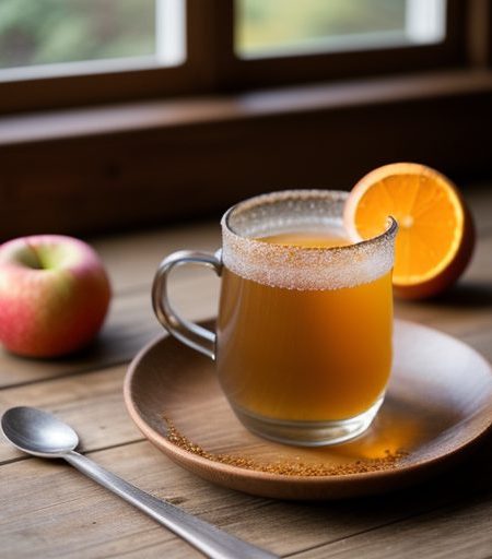 Hot Orange Spiced Cider recipe image