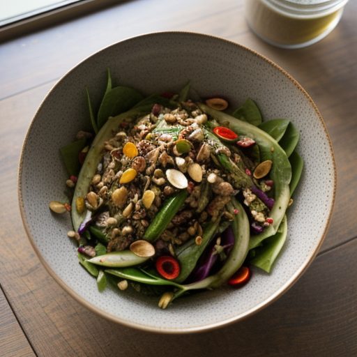 Hot Oriental Salad recipe image