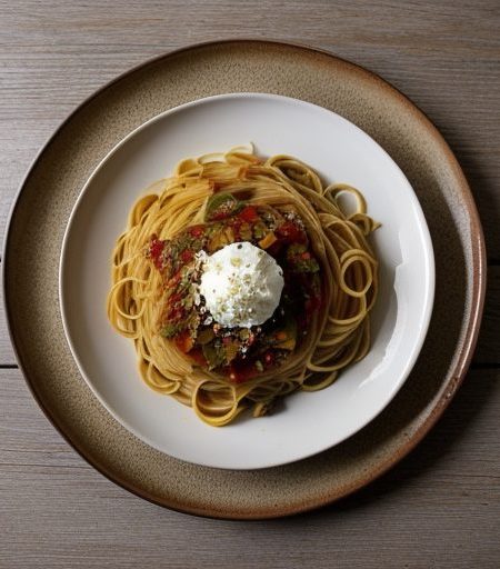 Hot Pepper & Garlic Spaghetti recipe image