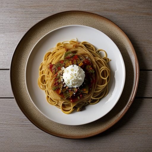 Hot Pepper & Garlic Spaghetti recipe image