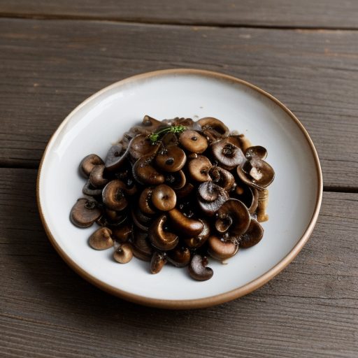 Hot Pickled Mushrooms recipe image