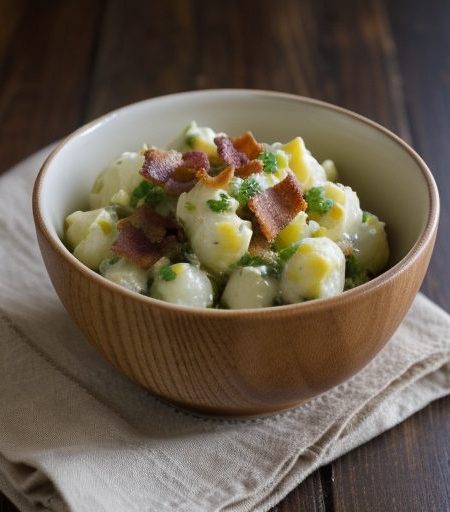 Hot Potato Salad With Bacon recipe image