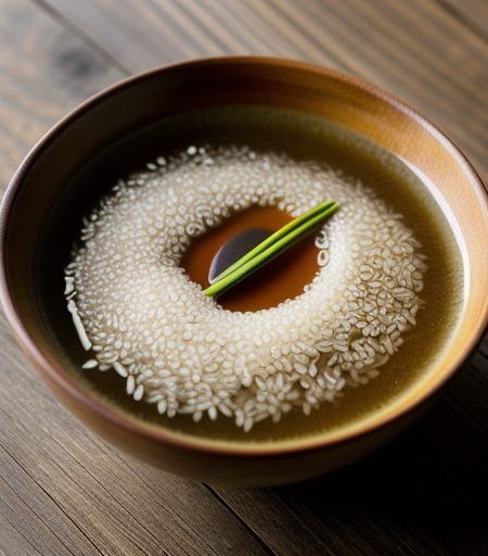 Hot Rice Wine and Sesame Dipping Sauce recipe image
