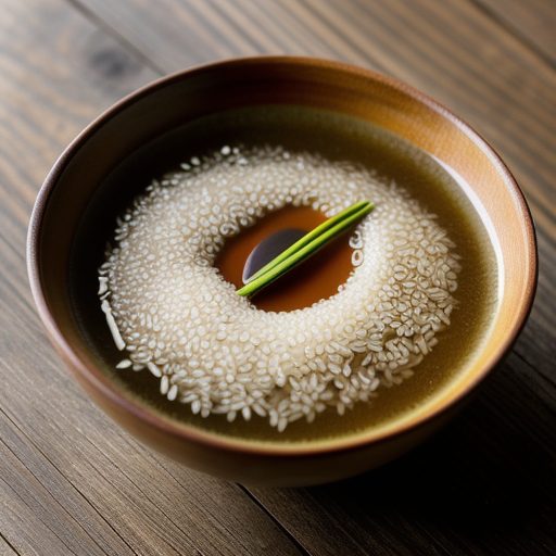 Hot Rice Wine and Sesame Dipping Sauce recipe image