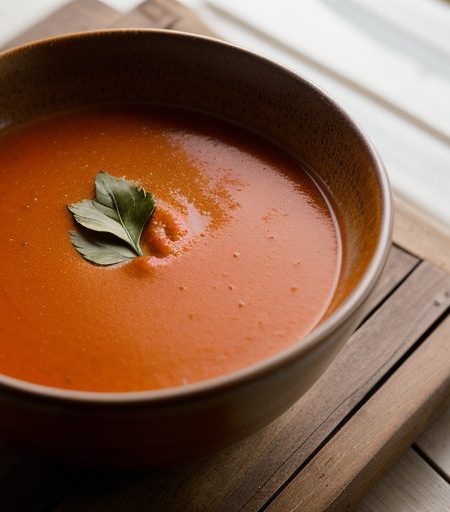 Hot Rough Tomato Soup recipe image