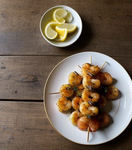Hot Shrimp Kabobs recipe image