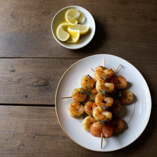 Hot Shrimp Kabobs recipe image