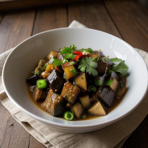 Hot & Sour Eggplant Salad recipe image