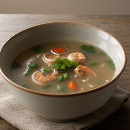 Hot & Sour Seafood Soup recipe image