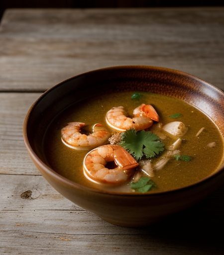 Hot & Sour Shrimp Soup - Tom Yam Goong * recipe image